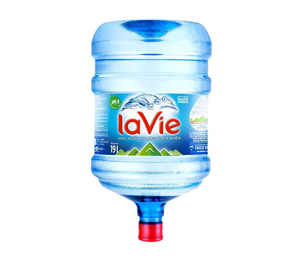 Nước uống cao cấp Lavie 19L bình úp